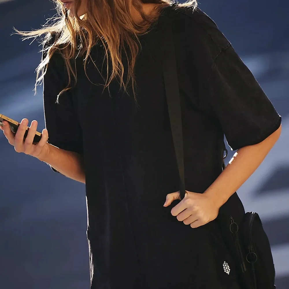 FREE PEOPLE FP Movement Women's Hot Shot Tee Romper - Picture 2 of 3